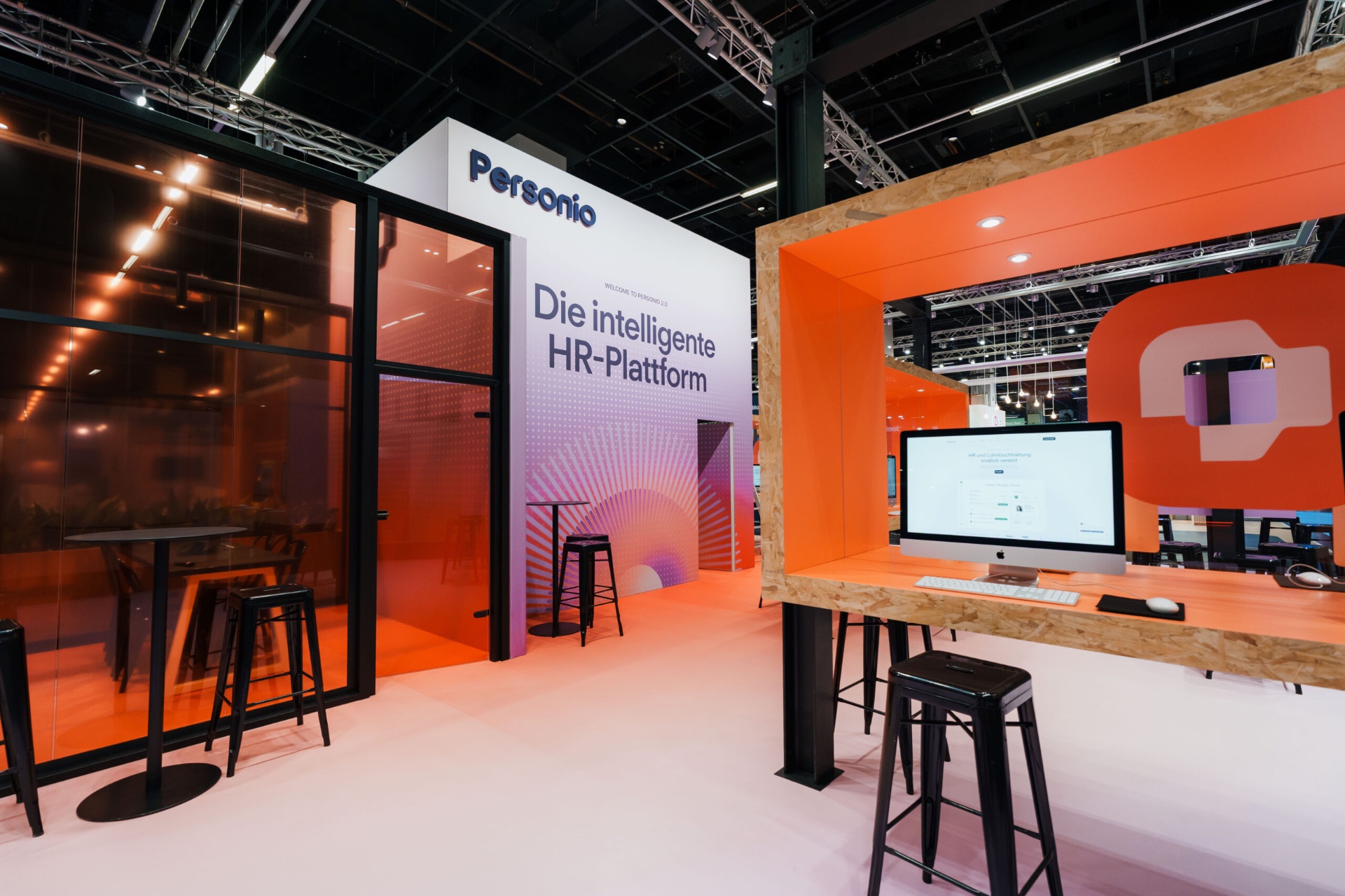 Personio Messestand